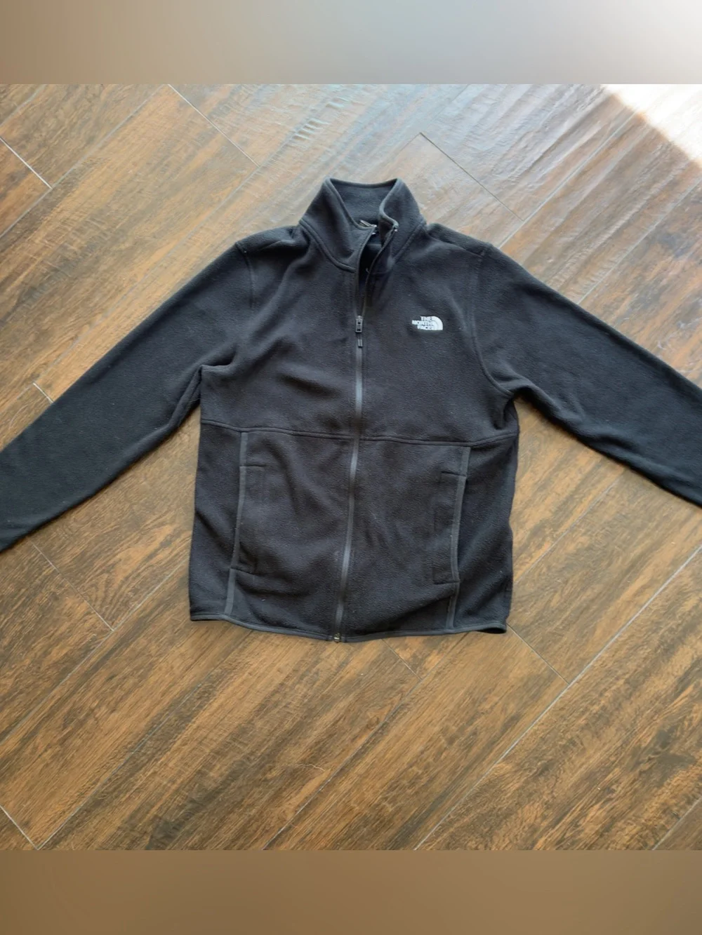 The North Face Black Zip-Up Fleece Jacket